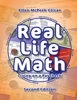 Image Real Life Math Living on a Paycheck Second Edition