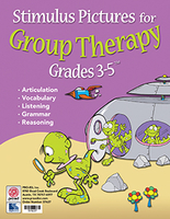 Image Stimulus Pictures for Group Therapy Grades 3-5