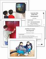 Image Autism & PDD Photo Cards: Verb Tense Questions