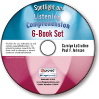 Image Spotlight on Listening Comprehension: 6-Book Set on CD