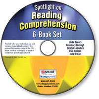 Image Spotlight on Reading Comprehension: 6-Book Set on CD