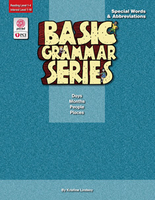 Image Basic Grammar Series Books - Special Words & Abbreviations