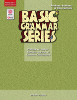 Image Basic Grammar Series Books - Prefixes Suffixes & Contractions