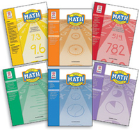 Image Basic Math Practice COMBO All 6 Books