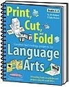 Image Print, Cut, and Fold Creative Technology Projects for Language Arts